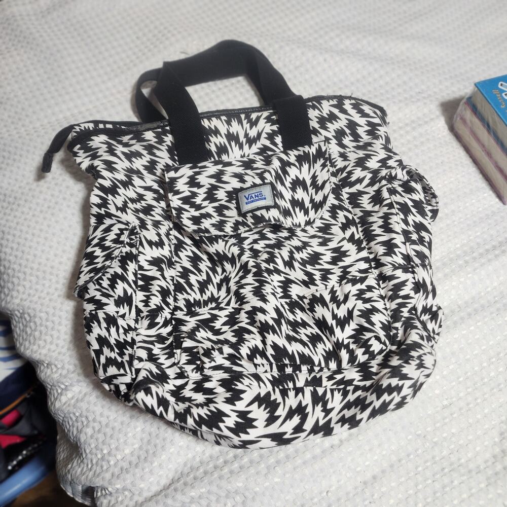 VANS EUC WOMENS FRONT POCKET TOTE BAG
